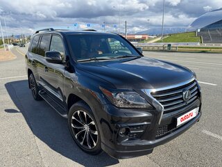 2015 Lexus LX 570 III Рестайлинг, чёрный, 5300000 рублей, вид 4