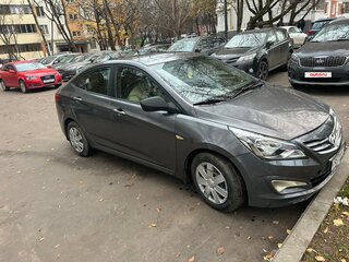 2016 Hyundai Solaris I Рестайлинг, серый, 600000 рублей, вид 2