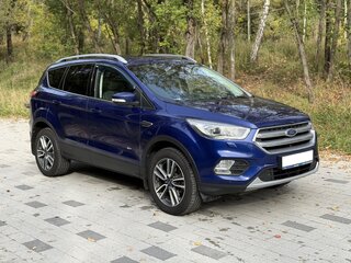2017 Ford Kuga II Рестайлинг, синий, 1760000 рублей, вид 4