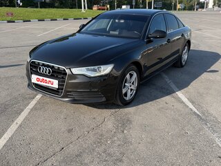 2014 Audi A6 IV (C7), чёрный, 1350000 рублей, вид 1