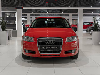 2007 Audi A3 II (8P) Рестайлинг 1, красный, 670000 рублей, вид 3