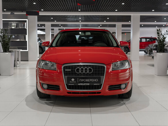 2007 Audi A3 II (8P) Рестайлинг 1, красный, 645000 рублей - вид 2