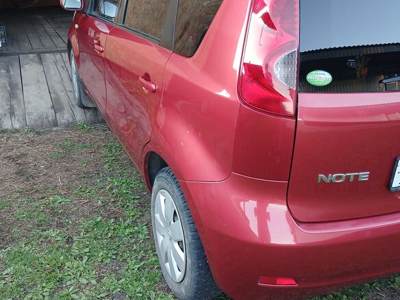 2007 Nissan Note I, красный, 505000 рублей - вид 12