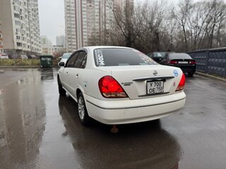 2003 Nissan Bluebird Sylphy I (G10), белый, 450000 рублей, вид 4