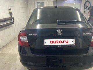 2019 Skoda Rapid I Рестайлинг, чёрный, 1650000 рублей, вид 4