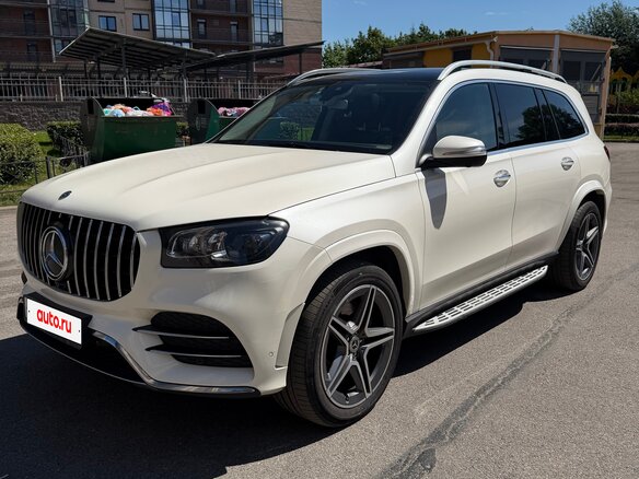 2019 Mercedes-Benz GLS 450 II (X167), белый, 6200000 рублей