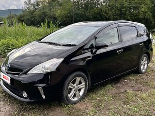2012 Toyota Prius Alpha I (ZVW40/41), чёрный, 1060000 рублей, вид 1