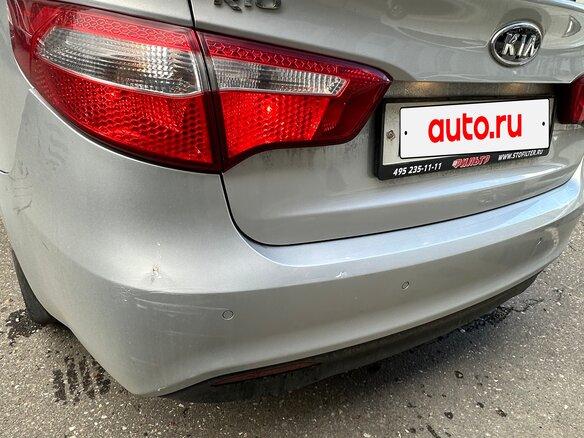 2012 Kia Rio 4-speed III, серебристый - вид 6