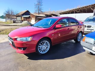 2008 Mitsubishi Lancer X, красный, 550000 рублей, вид 1