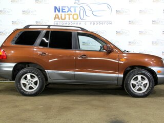 2002 Hyundai Santa Fe I, коричневый, 590000 рублей, вид 3