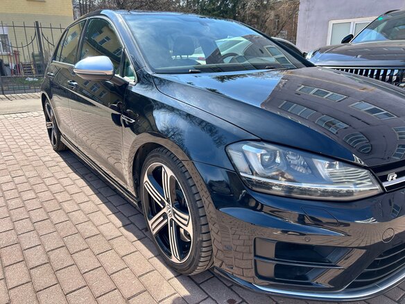 2014 Volkswagen Golf R VII, чёрный - вид 8