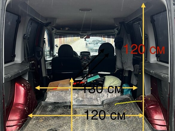 2013 Fiat Doblo I Рестайлинг, красный, 590000 рублей - вид 6