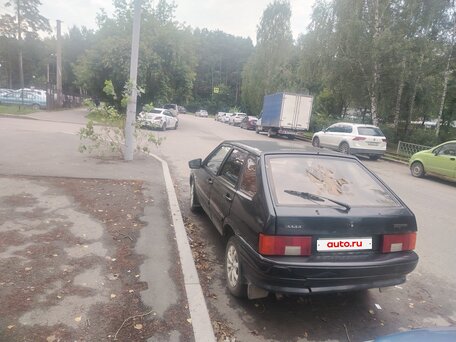 2004 Lada (ВАЗ) 2114, чёрный, 120000 рублей, вид 4