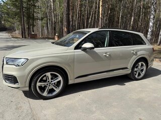 2020 Audi Q7 45 TDI II (4M) Рестайлинг, бежевый, 8810000 рублей, вид 1