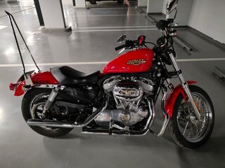 2010 Harley-Davidson Sportster 883, красный, 730000 рублей, вид 5