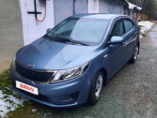 2013 Kia Rio III, голубой, 770000 рублей, вид 1