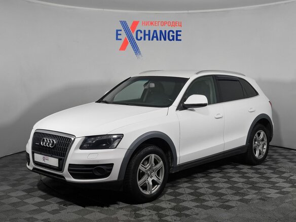 2009 Audi Q5 I (8R), белый, 999000 рублей