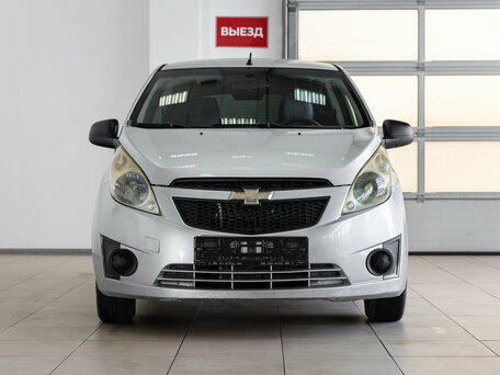 2012 Chevrolet Spark III, серебристый, 500000 рублей, вид 2