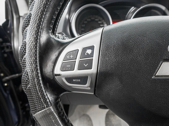 2007 Mitsubishi Lancer X, синий - вид 13