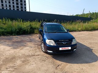 2001 Toyota Corolla Runx IX (E120, E130), синий, 585000 рублей, вид 2
