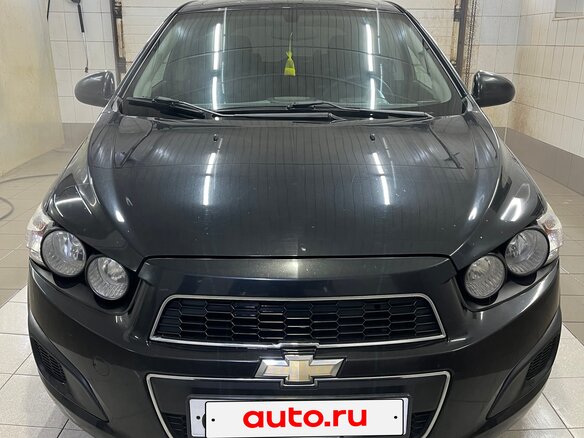 2012 Chevrolet Aveo II, чёрный - вид 5