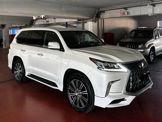 2017 Lexus LX 450d III Рестайлинг 2, белый, 9400000 рублей, вид 1