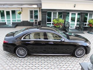2021 Mercedes-Benz S-Класс 500 Long 4MATIC VII (W223), чёрный, 11600000 рублей, вид 4