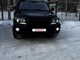 2013 Toyota Land Cruiser 200 Series Рестайлинг 1, чёрный, 4500000 рублей, вид 3