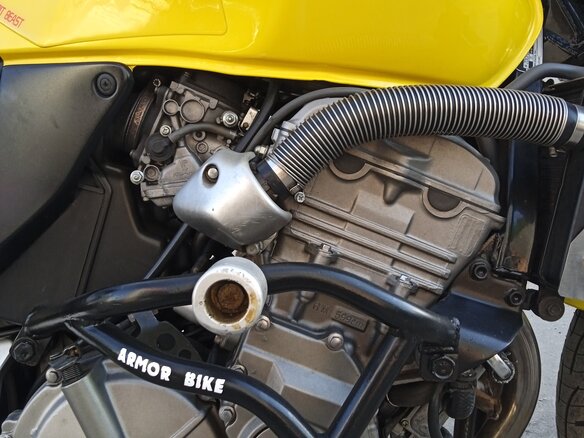 2002 Honda CB 600F Hornet, жёлтый, 360000 рублей - вид 6