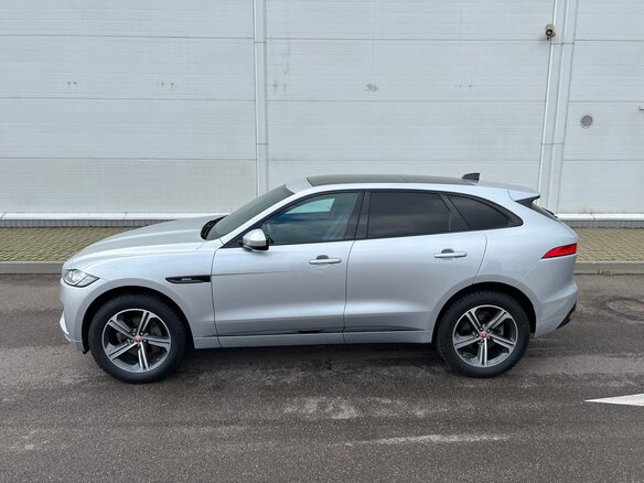 2019 Jaguar F-Pace I, серебристый, 3150000 рублей - вид 5