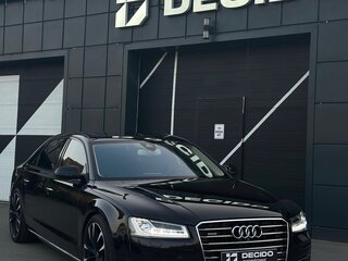 2015 Audi A8 Long III (D4) Рестайлинг, чёрный, 3499999 рублей, вид 2