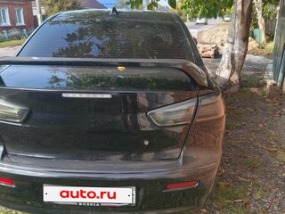 2008 Mitsubishi Lancer X, чёрный, 610000 рублей, вид 3