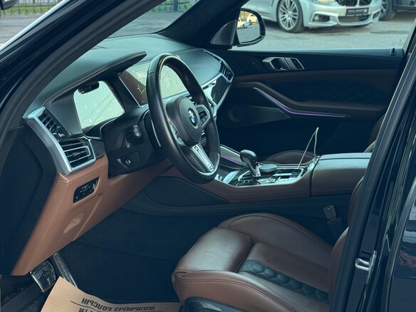 2022 BMW X5 M Competition III (F95), чёрный, 12000000 рублей - вид 9
