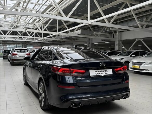 2020 Kia Optima IV Рестайлинг, синий - вид 2