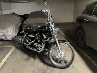 2009 Harley-Davidson XL1200, чёрный, 549000 рублей, вид 3