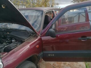 2004 Chevrolet Niva I, красный, 370000 рублей, вид 5