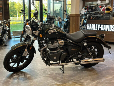 2026 Royal Enfield Super Meteor, зелёный, 773000 рублей, вид 2