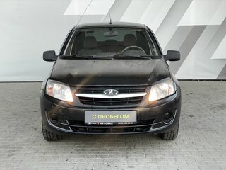 2014 Lada (ВАЗ) Granta I, чёрный, 298000 рублей, вид 2
