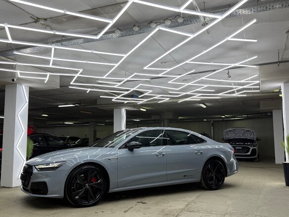 2024 Audi A7 L 45 TFSI II (4K), серый - вид 12