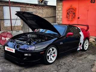 1993 Toyota Supra IV (A80), синий, 3900000 рублей, вид 2