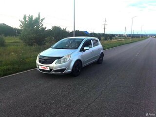 2007 Opel Corsa D, серебристый, 275000 рублей, вид 1