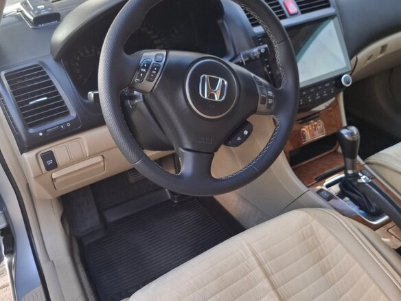 2005 Honda Accord VII, серебристый, 1100000 рублей - вид 8