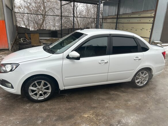 2023 Lada (ВАЗ) Granta Euro-2 I Рестайлинг, белый, 840000 рублей - вид 3