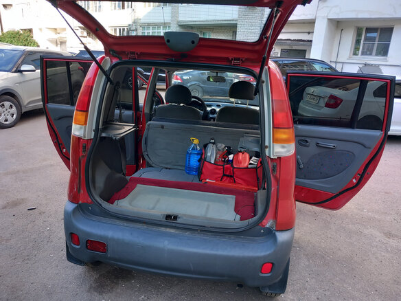 1999 Hyundai Atos, красный - вид 7