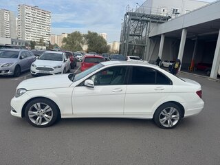 2013 Mercedes-Benz C-Класс 180 III (W204) Рестайлинг, белый, 1090000 рублей, вид 3