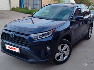 2021 Toyota RAV4 V (XA50), синий, 3500000 рублей, вид 2