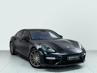 2017 Porsche Panamera Turbo II, чёрный, 6650000 рублей, вид 3