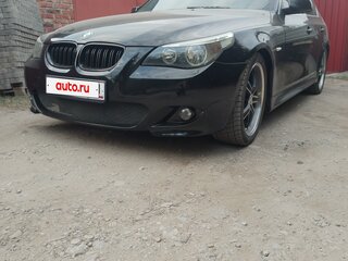 2006 BMW 5 серии 525i V (E60/E61), чёрный, 1050000 рублей, вид 1