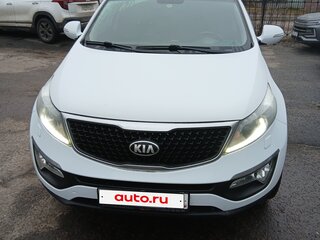 2015 Kia Sportage III Рестайлинг, белый, 1610000 рублей, вид 1