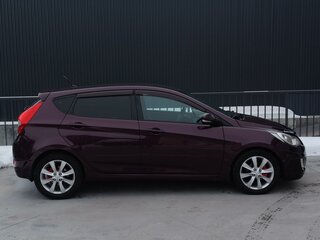 2011 Hyundai Solaris I, фиолетовый, 890000 рублей, вид 5